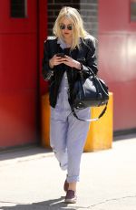 DAKOTA FANNING Out and About in New York