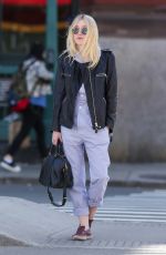 DAKOTA FANNING Out and About in New York