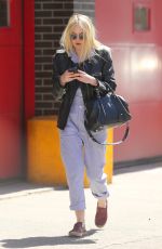 DAKOTA FANNING Out and About in New York