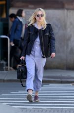 DAKOTA FANNING Out and About in New York