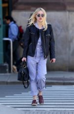 DAKOTA FANNING Out and About in New York