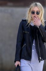 DAKOTA FANNING Out and About in New York