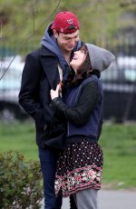DAKOTA JOHNSON on the Set How to Be Single in New York 04/23/2015