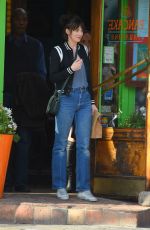 DAKOTA JOHNSON on the Set of How to be Single in New York 04/21/2015