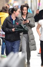 DAKOTA JOHNSON on the Set of How to be Single in New York