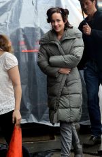 DAKOTA JOHNSON on the Set of How to be Single in New York