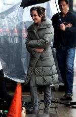 DAKOTA JOHNSON on the Set of How to be Single in New York