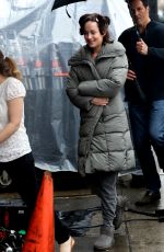 DAKOTA JOHNSON on the Set of How to be Single in New York