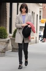 DAKOTA JOHNSON Out and About in New York 04/17/2015