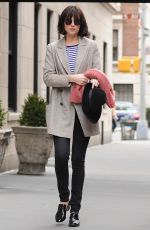 DAKOTA JOHNSON Out and About in New York 04/17/2015