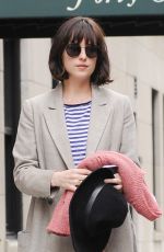 DAKOTA JOHNSON Out and About in New York 04/17/2015