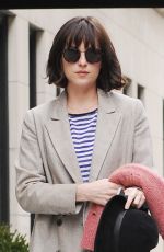 DAKOTA JOHNSON Out and About in New York 04/17/2015