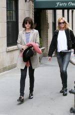 DAKOTA JOHNSON Out and About in New York 04/17/2015