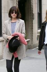 DAKOTA JOHNSON Out and About in New York 04/17/2015