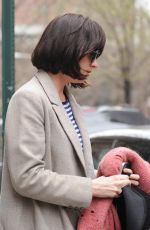 DAKOTA JOHNSON Out and About in New York 04/17/2015