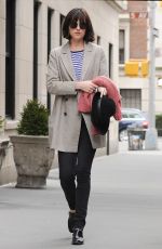 DAKOTA JOHNSON Out and About in New York 04/17/2015