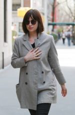 DAKOTA JOHNSON Out and About in New York