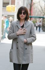 DAKOTA JOHNSON Out and About in New York