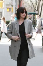 DAKOTA JOHNSON Out and About in New York