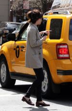 DAKOTA JOHNSON Out and About in New York