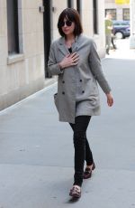 DAKOTA JOHNSON Out and About in New York