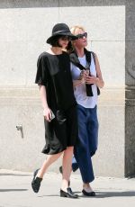 DAKOTA JOHNSON Out and About in Tribeca 04/18/2015
