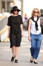 DAKOTA JOHNSON Out and About in Tribeca 04/18/2015