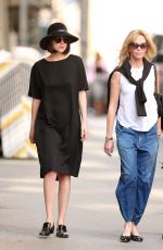 DAKOTA JOHNSON Out and About in Tribeca 04/18/2015