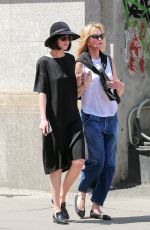 DAKOTA JOHNSON Out and About in Tribeca 04/18/2015