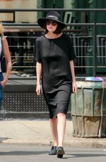 DAKOTA JOHNSON Out and About in Tribeca 04/18/2015