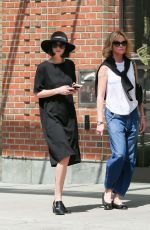 DAKOTA JOHNSON Out and About in Tribeca 04/18/2015