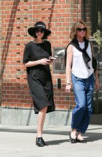 DAKOTA JOHNSON Out and About in Tribeca 04/18/2015