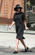 DAKOTA JOHNSON Out and About in Tribeca 04/18/2015