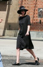 DAKOTA JOHNSON Out and About in Tribeca 04/18/2015