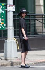 DAKOTA JOHNSON Out and About in Tribeca 04/18/2015
