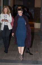 DANNII MINOGUE Arrives at the Project in Melbourne