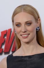 DEBORAH ANN WOLL at Daredevil Premiere in Los Angeles