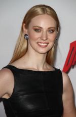 DEBORAH ANN WOLL at Daredevil Premiere in Los Angeles