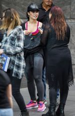 DEMI LOVATO Out and About in Sydney 04/19/2015