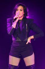 DEMI LOVATO Performs at The Crowne Theatre in Perth