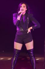 DEMI LOVATO Performs at The Crowne Theatre in Perth