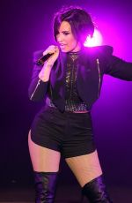 DEMI LOVATO Performs at The Crowne Theatre in Perth
