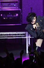 DEMI LOVATO Performs at The Crowne Theatre in Perth