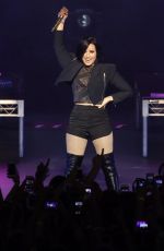 DEMI LOVATO Performs at The Crowne Theatre in Perth