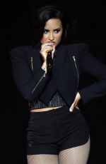 DEMI LOVATO Performs at The Crowne Theatre in Perth