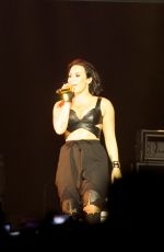 DEMI LOVATO Performs at The Vector Arena in Auckland
