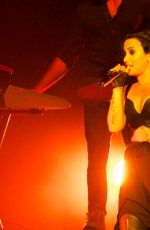 DEMI LOVATO Performs at The Vector Arena in Auckland