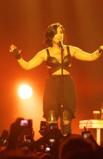DEMI LOVATO Performs at The Vector Arena in Auckland