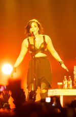 DEMI LOVATO Performs at The Vector Arena in Auckland