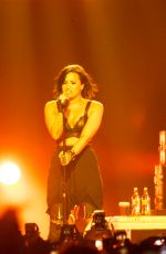 DEMI LOVATO Performs at The Vector Arena in Auckland